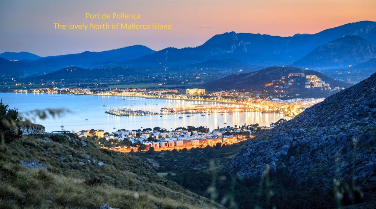 Blick Auf Atalaya Leilighet Port de Pollença Eksteriør bilde